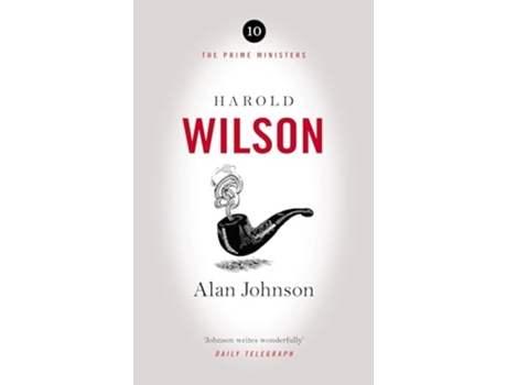 Livro Harold Wilson de Johnson e Alan (Inglês)