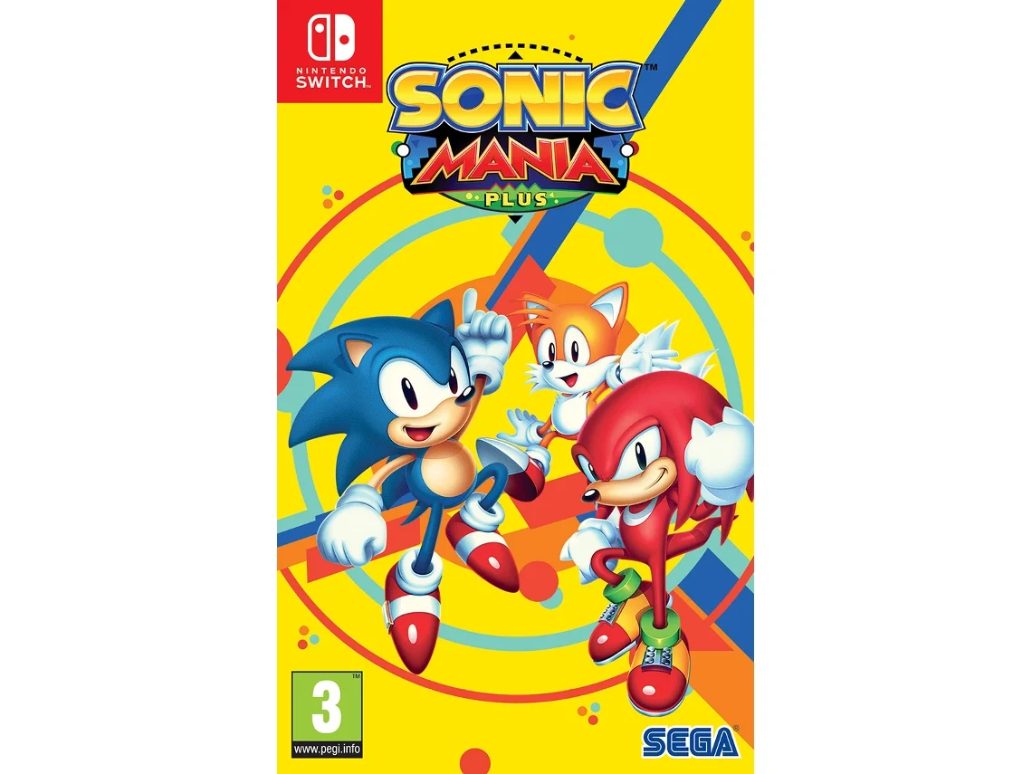 Jogo Nintendo Switch Sonic Mania Plus
