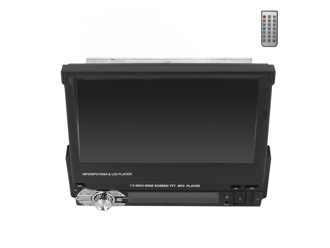 Rádio Automotivo Mp5 Mp3 Player 7 Polegadas Touchscreen Bluetooth Hands Free Calling Receptor Estéreo Automotivo Com Imagem Reversa
