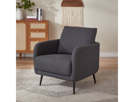 Poltrona de design EMMA mouse cinza