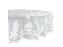 Laxiscreed Saia De Árvore De Natal Com Flocos De Neve Em Malha - Oferta Na Worten
