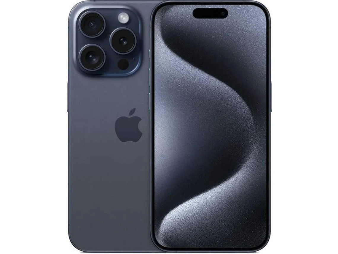 iPhone 15 Pro APPLE (Recondicionado Flippers Como Novo - 6.1'' - 256 GB - Azul)