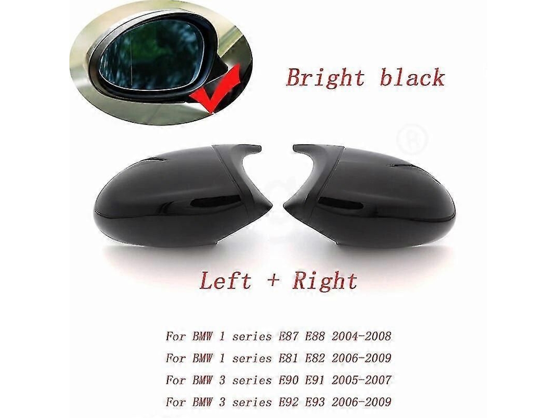 Capacete de Espelho Retrovisor Estilo M para Bmw E90 E91 E92 E93 E81 E87 E82 2004 2009 Abs 0.5kg