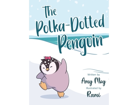 Livro The Polka-Dotted Penguin Amy Moy (Inglês)