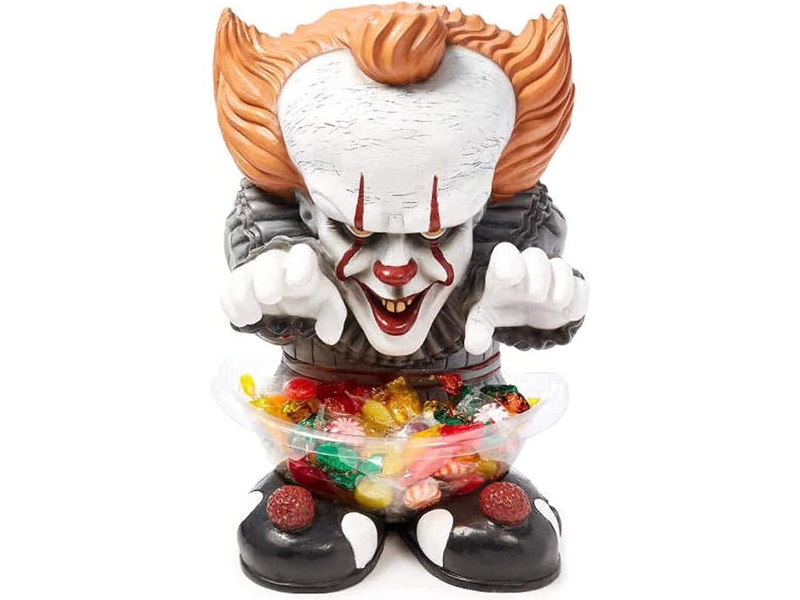 Titular para Tigela de Doces een Gnomos de Filmes de Terror Freddy Krueger Palhaço Jason Nightmare Titular de Doces Recipiente Resina JEDBESETZT