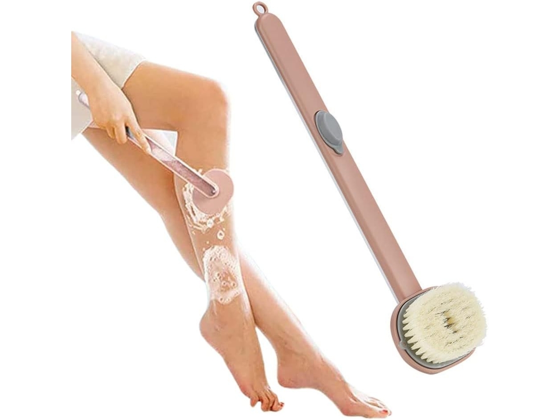 Lurelia Escova Para Costas Para Duche, Cabo Longo E Massagem Suave, Banho Relaxante Leve
