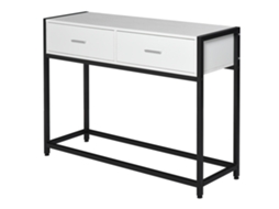 Conjunto de Móveis para Hall, Sapateira, Espelho, Cabideiro, 80x27x46,5 Cm, Branco S/MARCA