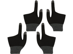 Healvian 2 Pares De Dedeiras Para Jogos Mobile Com Tecnologia Grafeno, Nylon Respirável, Sensação Tátil Ideal, Adequadas