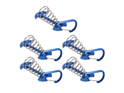 Fitas Elásticas AQUAFORGE com Ganchos em Espiral para Tendas, Lonas, Pavilhões