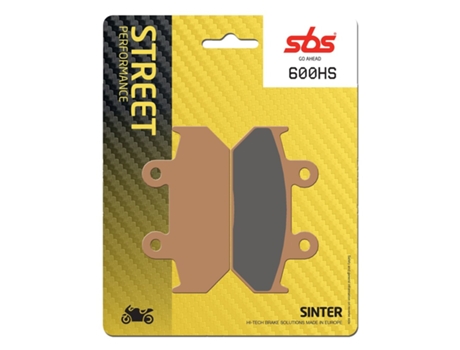 Pastilhas de travão Sbs Go Ahead 600 (HS)