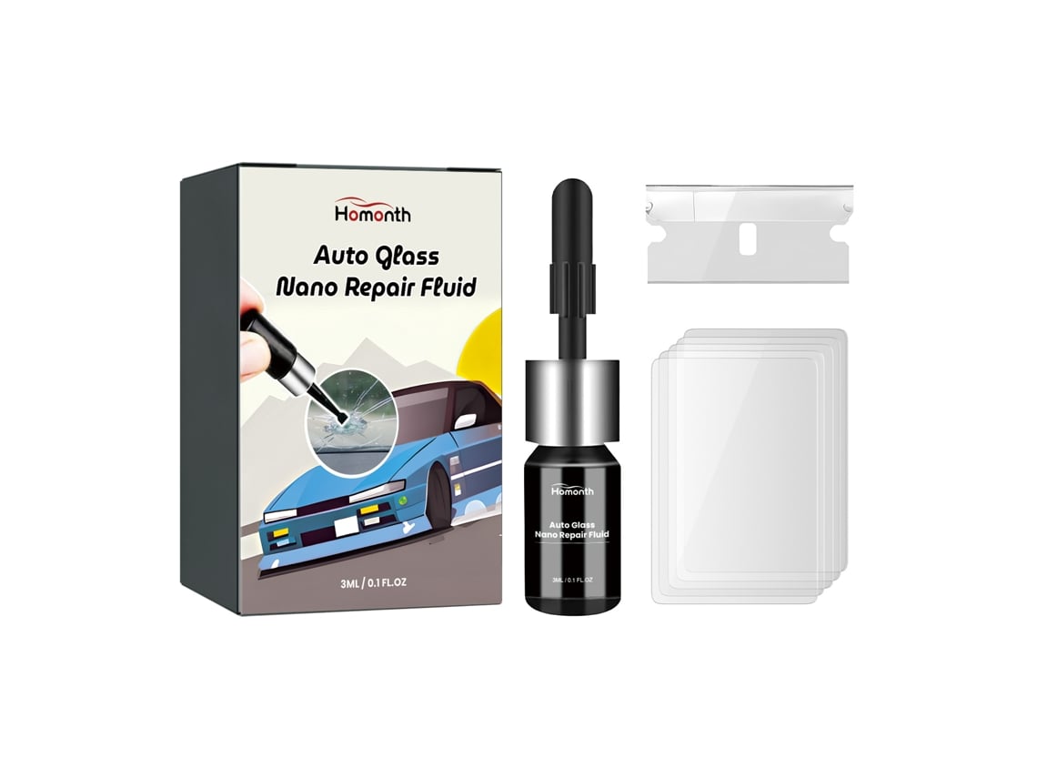 Reparo de Vidros Carro com Fluid Nano