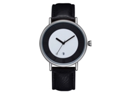 Reloj De Negocios Moda Tomi Dial Redondo Correa Pu Cuarzo Para Hombre