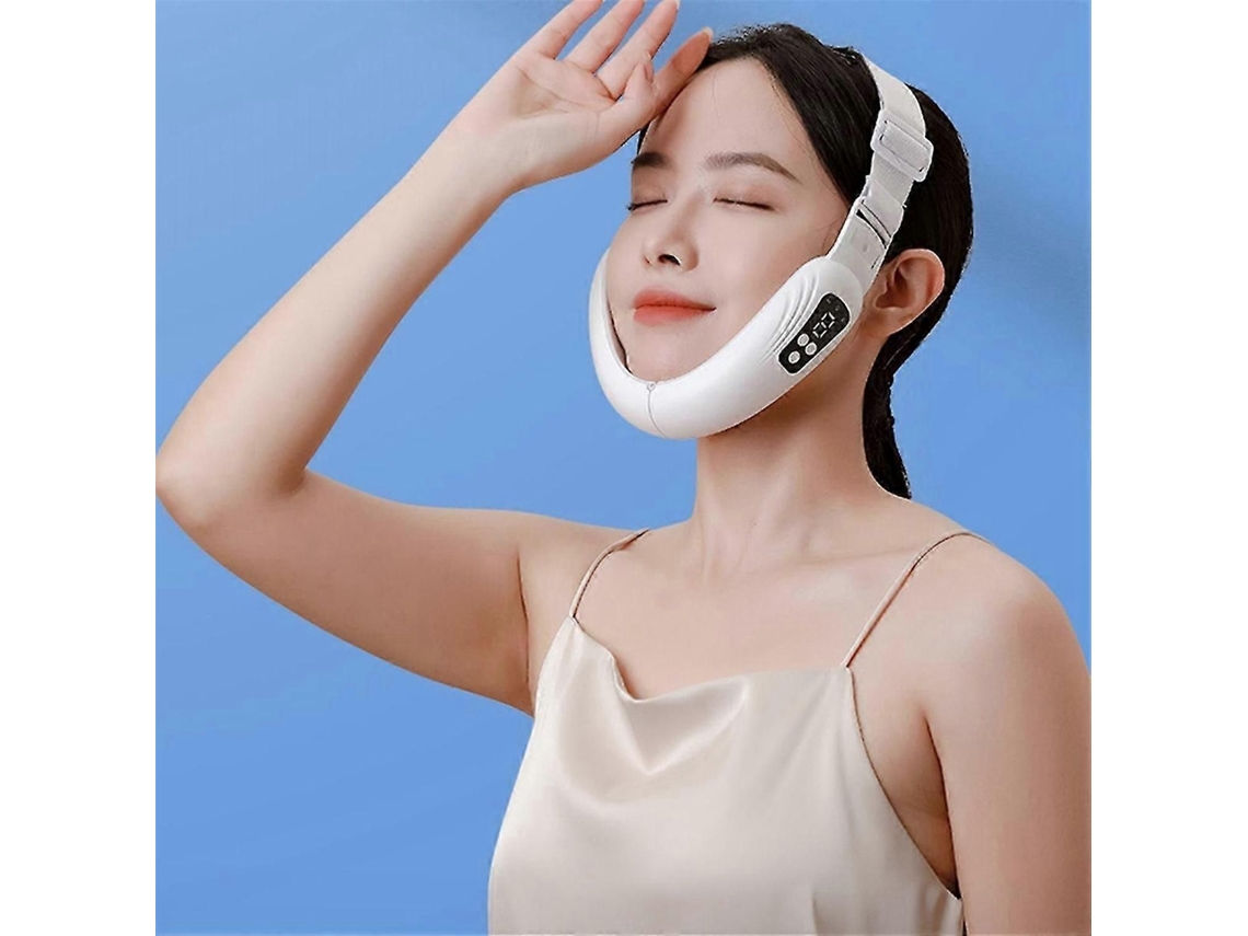 Cuidado de Pele Ems Masajeador Facial Elétrico Máquina Adelgaçamento GOKOCO