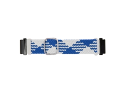 Pulseira de Nylon de Substituição para T Rex 2 Ultra Azul Branco