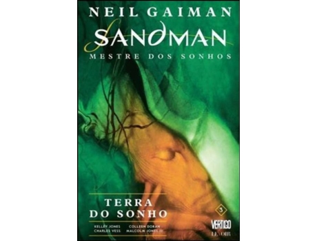 Livro Sandman Vol 3 - Terra do Sonho de Neil Gaiman (Português - Capa Dura)