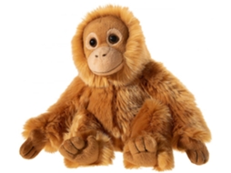 Pelúcia De Orangotango Heunec De 24 Cm Macaco Macio E Fofinho