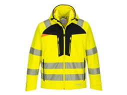 Jaqueta Softshell Dx4 De Alta Visibilidade Laranja E Preto / 4xl