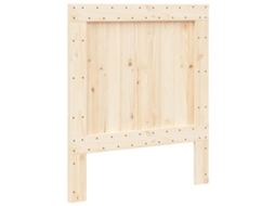 Headboard, Headboards Vidaxl Marrom Madeira De Pinho (80 X 104 Cm)