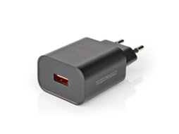 Nedis Wcqc302Abk Carregador de Dispositivos Móveis Preto Interior
