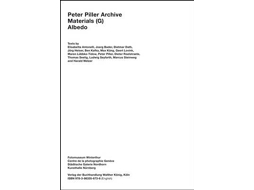 Livro Peter Piller Archive, Materials Albedo de Seelig Thomas/Heiser (Inglês)