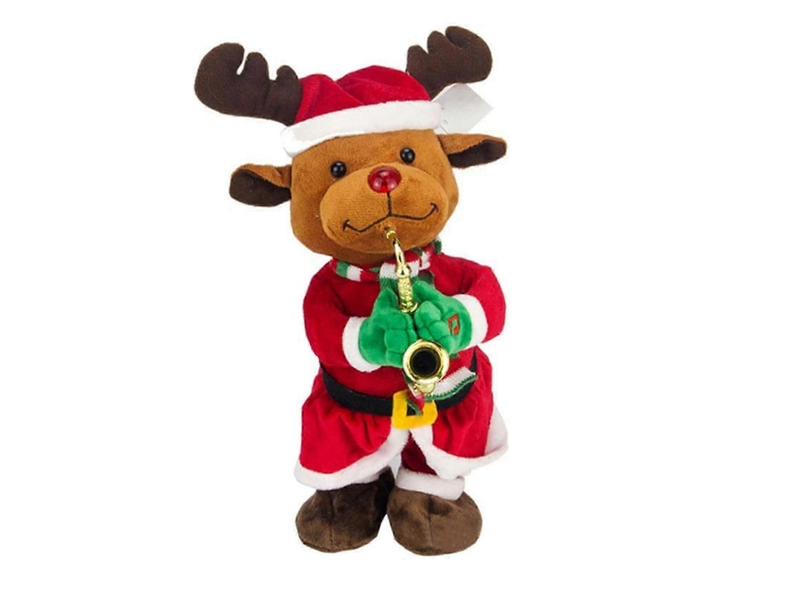 Boneco De Natal Dançarino Elétrico Musical