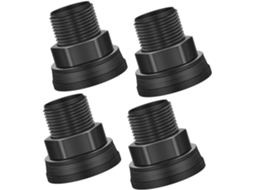 Conjunto De 4 Conectores Para Mangueira Tanque Água Com Rosca Externa