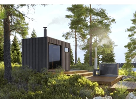 Sauna externa isolada Legend Sauna Harvia Aquecedor elétrico (Harvia Legend Pro)