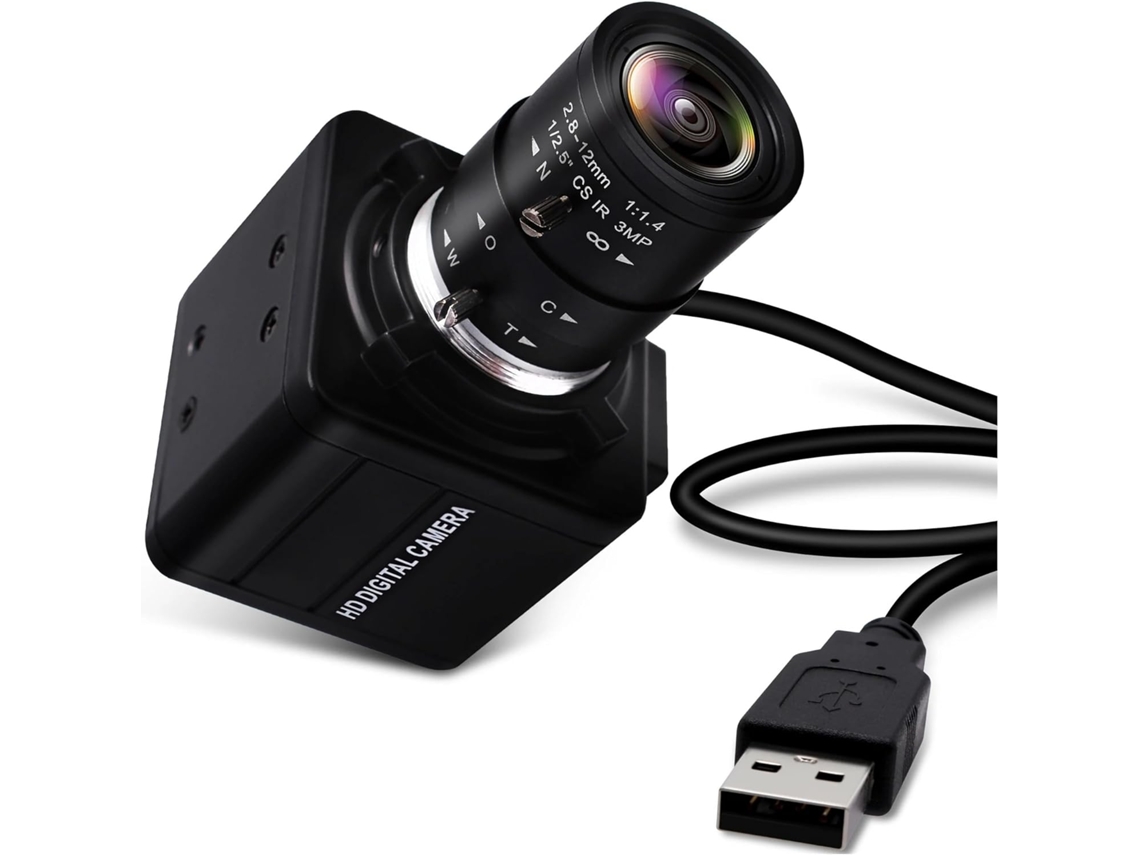 Mini Webcam Usb 1080p Full Hd 30 Ips 60 100 com Zoom Manual e Lente Cs SFUSHOS