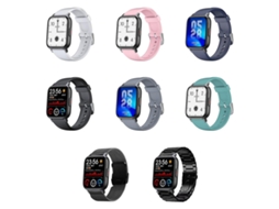 Lurelia Relógio Inteligente, Modelo Qs16, Bluetooth, Monitor Cardíaco, Oxigénio No Sangue, Monitor De Sono, Pressão Arterial, Chamadas, 1,69 Polegadas