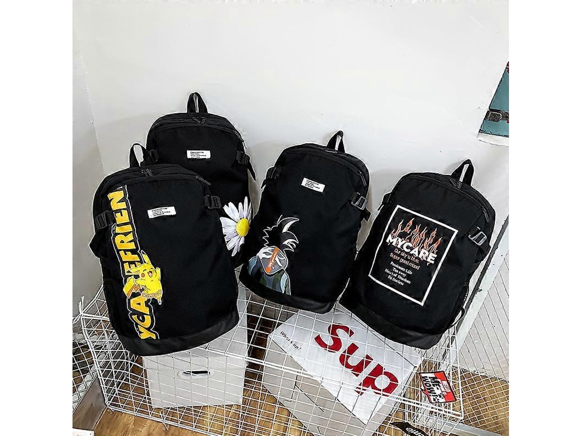 Mochila Casual De Grande Capacidade, À Prova Dágua, Para Estudantes Do Ensino Médio Olysi Shop