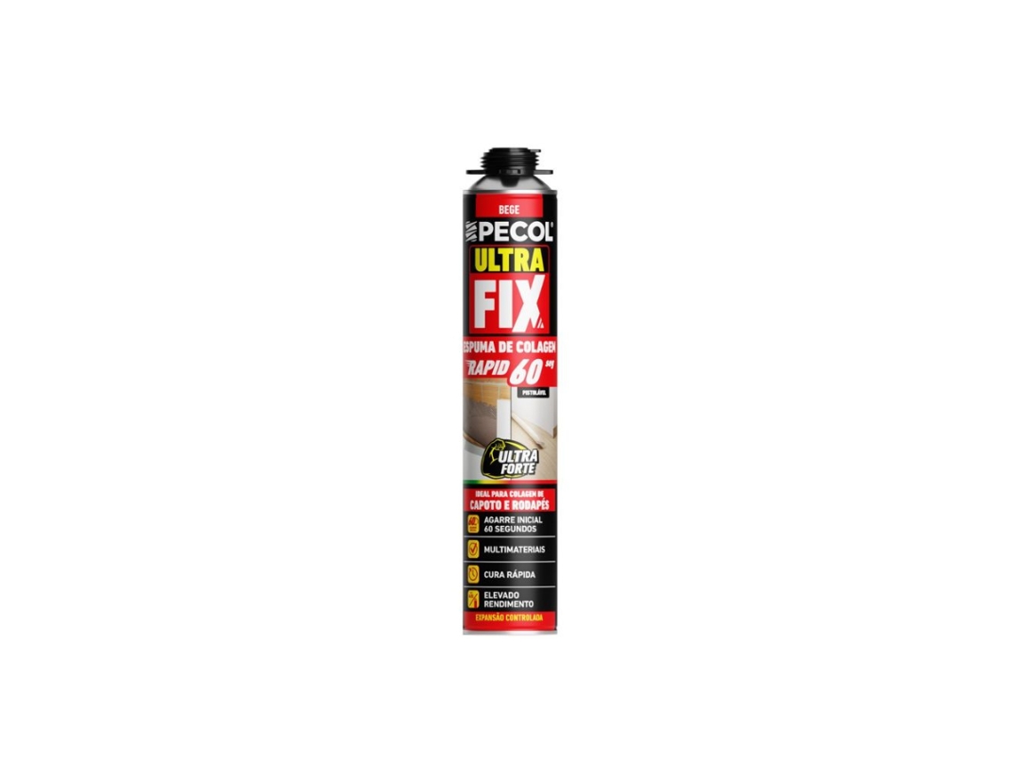 Espuma Pu Colagem B3 Pistolavel Ultrafix 750ml 002103000005 PECOL
