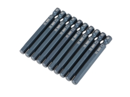10pcs Conjunto de Bits de Parafuso Hexagonal S/MARCA