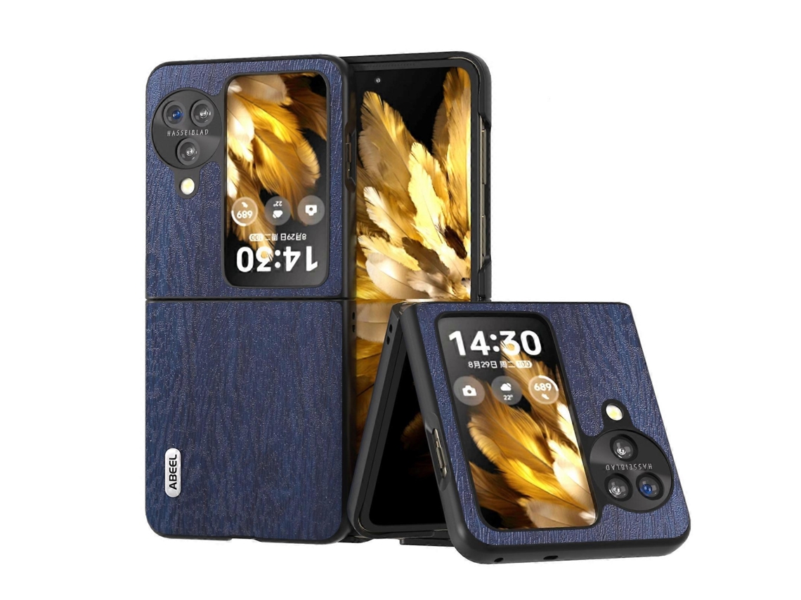 Capa De Celular Abeel Com Textura De Madeira Em Pu
