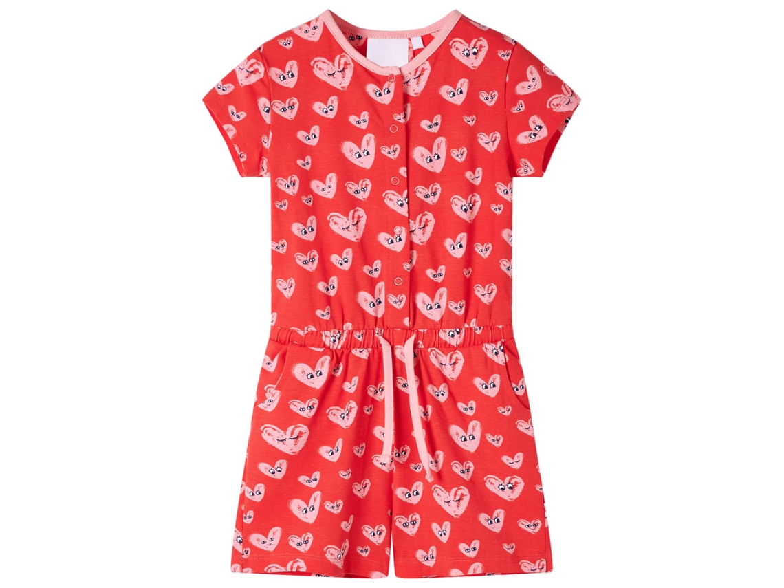 Macacão Infantil Vermelho 116