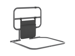 Grade de Cama para Segurança com Bolso 61x66x55 Cm Cinza S/MARCA