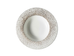 Pratos De Jantar De Cerâmica, Próprios Para Micro-ondas E Lava-louças, Com Design Moderno E Redondo, Ideais Para Saladas E Massas, 25 Cm.