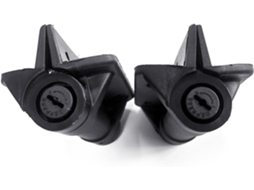Conjunto De 2 Dobradiças Mola Resistentes Às Intempéries, Com Design De Fechamento Automático E Proteção Segurança, Além