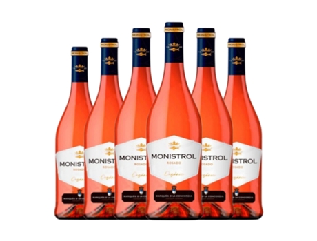 Vinho rosé MARQUÉS DE MONISTROL Rosat Catalunya Jovem (0.75 L - 6 Unidades)