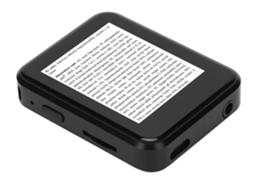 Leitor Mp3/Mp4 Bluetooth SMANDY X1 1.8Inch E-Books 4G Tf Card Preto