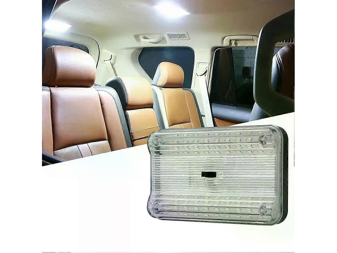 Luz De Leitura Interna Para Carro Com 36 Leds, Para Teto E Uso No Teto.