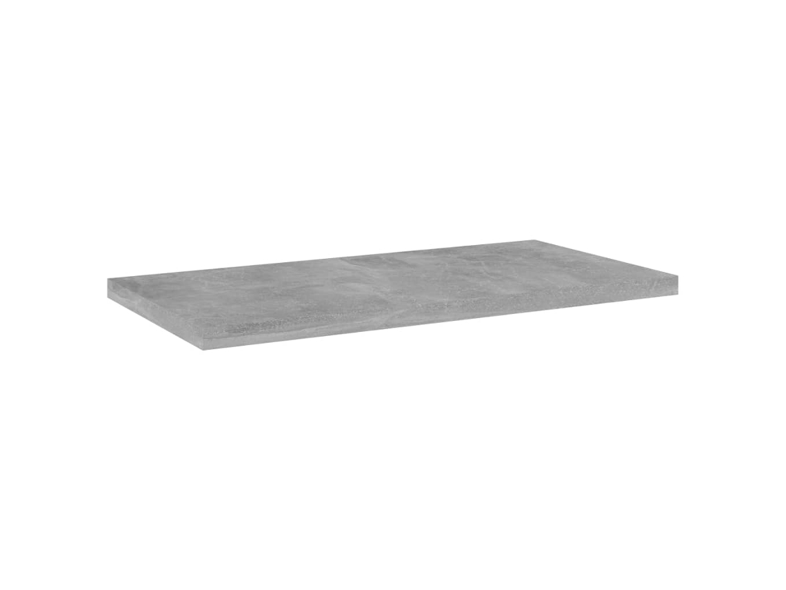 Conjunto de 4 Prateleiras para Prateleira Cinza MAISON EXCLUSIVE Contraplacado 40x20x1,5 cm