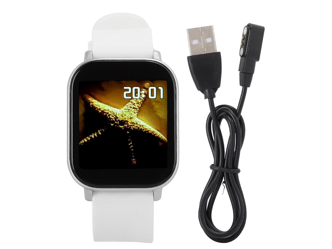 Relógio Inteligente T68 Medição Temperatura À Prova Dágua Monitor Cardíaco Sono E Esportes