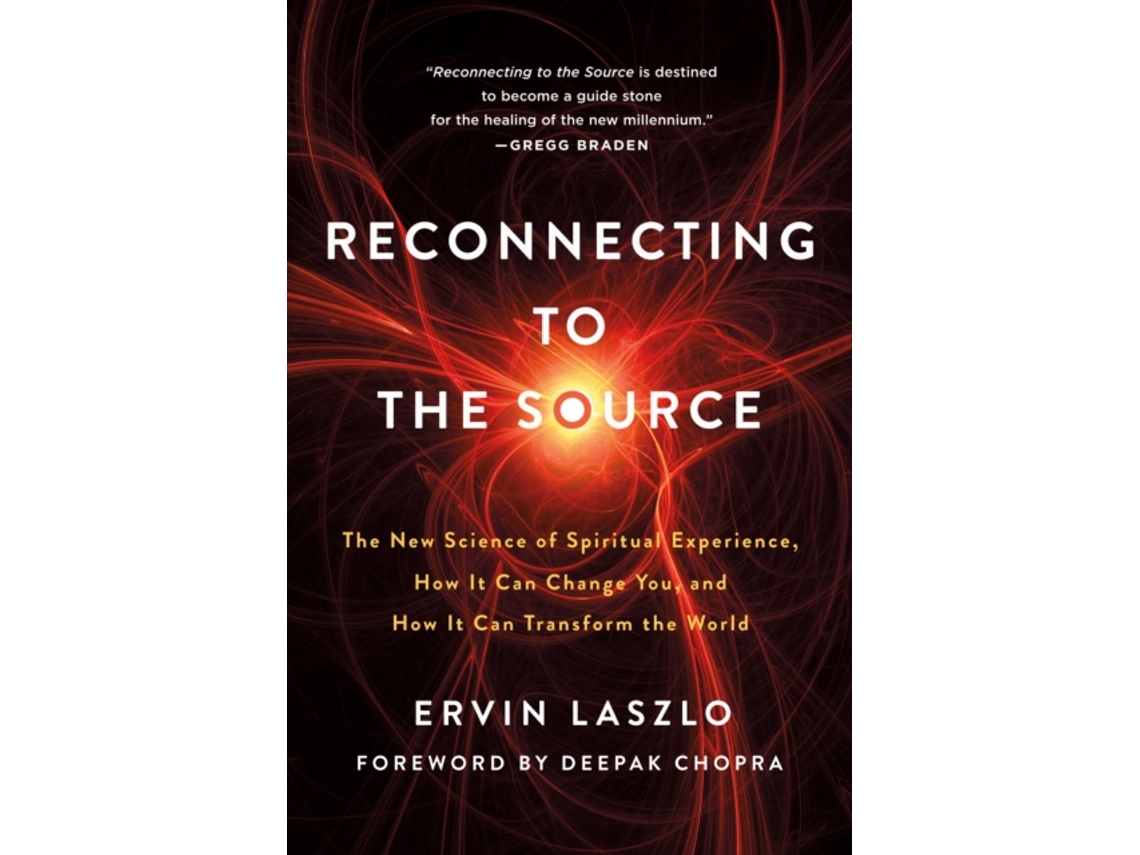 Livro Reconnecting to The Source de Ervin Laszlo (Inglês)