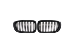 Grill Frontais De Para Choque, Material Abs, Compatível Com Bmw X3 X4, Preto Brilhante Oem