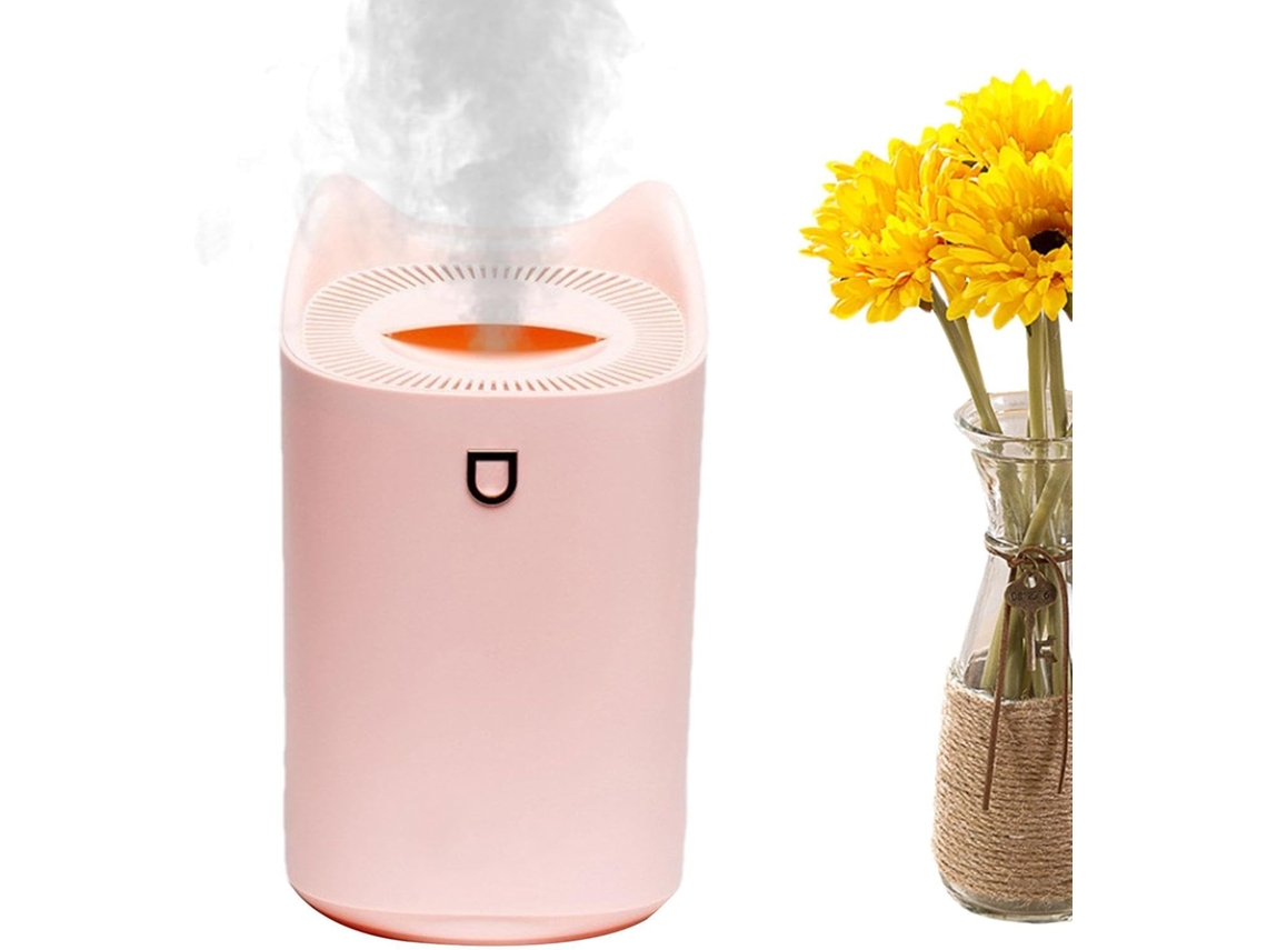 Umidificador De Mesa Aparelho Pessoal Com Reservatório Água 3l E 3 Modos Vapor