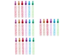 Com 4 Frascos De Vidro Reutilizáveis Com Spray, Atomizadores De Viagem Para Cosméticos E Outros Produtos.