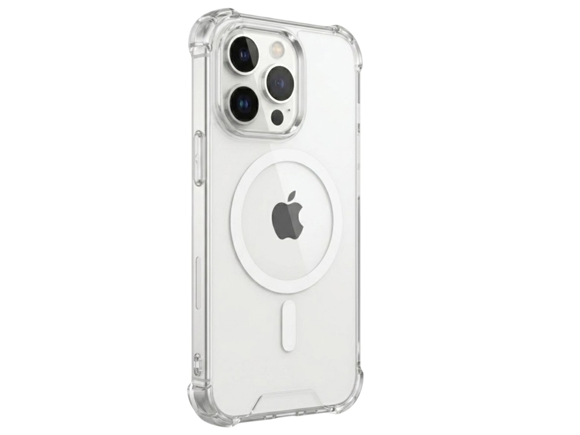 Capa Magsafe Para Iphone 16 Pro Max Antichoque Bumper Com Cantos Reforçados