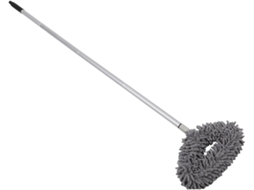 Escova De Limpeza Para Ventilador Teto Nuobesty Com Cabo Extensível Quatro Seções, Microfibra De Chenille Lavável E
