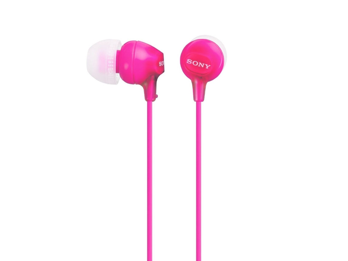 Auriculares com Fio SONY Mdr-Ex15Lp (In Ear - Rosa)