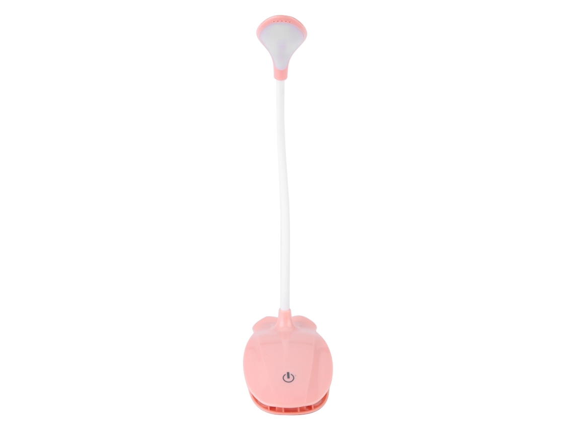 Lâmpada De Estudo Para Mesa Com Proteção Ocular E Iluminação Para Celular (pink)